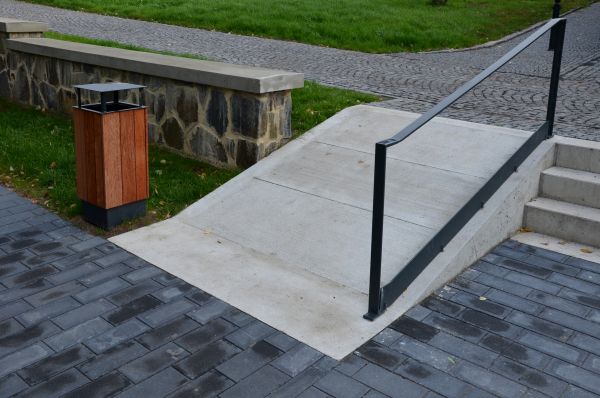 Deck Access Ramp Installation